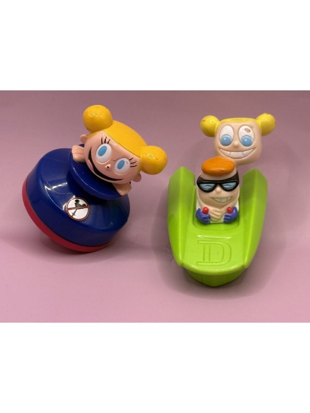Vintage 2002 Dexter's Laboratory Lot Of 2 Subway